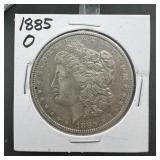 1885-o Morgan Silver Dollar