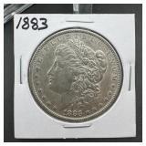 1883 Morgan Silver Dollar