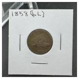 1858 Flying Eagle Cent