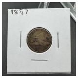 1857 Flying Eagle Cent
