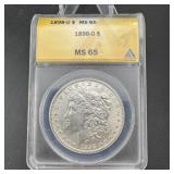 1898-O Morgan Silver Dollar MS65
