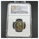 2008 South Africa 5 Rand Nelson Mandela Ngc Ms65