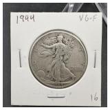 1944 Walking Liberty Half Dollar