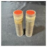 (2x Bid) Lincoln Cent Rolls - 1990-s & 1929-s
