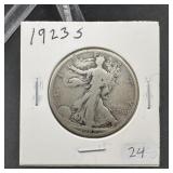 1923-S Walking Liberty Half Dollar