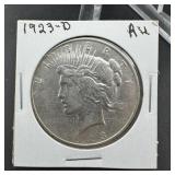 1923-D Peace Silver Dollar