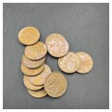 Lot of Canadian Cents