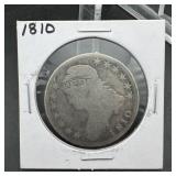 1810 Capped Bust Half Dollar