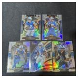Lions Silver Football Card Lot