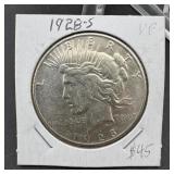 1928-S Peace Silver Dollar