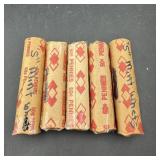 (5x Bid) Rolls of Wheat Cents