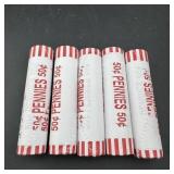 (5x Bid)  Rolls 2025-D Lincoln Cents