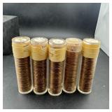 (5x Bid) Rolls 1959 Lincoln Cents