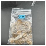 (90) Wheat Cents