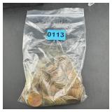 (100) Wheat Pennies