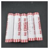 (5x Bid) Rolls 2023-D Lincoln Cents