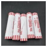 (5x Bid) Rolls 2025-D Lincoln Cents