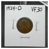 1924-D Wheat Cent