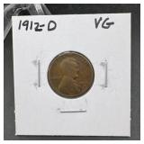 1912-d Wheat Cent Penny