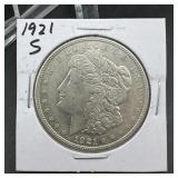 1921-s Morgan Silver Dollar