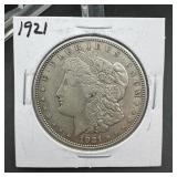 1921 Morgan Silver Dollar