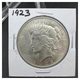 1923 Peace Silver Dollar