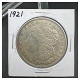 1921 Morgan Silver Dollar