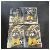 (4) Packers Rookie Football Cards