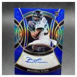 Bhayshul Tuten Rookie Autograph Football Card 85/1