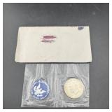 1970 Eisenhower Uncirculated Silver Dollar in Orig