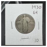 1930 Standing Liberty Silver Quarter