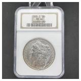 1885-O Morgan Silver Dollar - ANACS MS 64