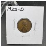 1922-D Wheat Cent