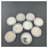 (9) 2002 State Quarters with Cases
