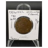 1701 Colonial William III Coin Very Scarce