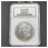 1881-S Morgan Silver Dollar - NGC MS 64