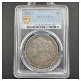 1892-s Morgan Silver Dollar - Pcgs Vf