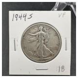 1944 S Walking Liberty Half Dollar