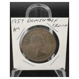 1957 British Half Crown