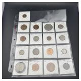 (17) UK British Coin Collection Page