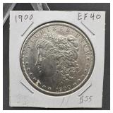 1901-S Morgan Silver Dollar