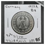 1935-A German Silver Coin
