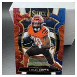 Chase Brown Tri-Color Football Card 71/399