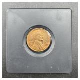 1962 Lincoln Wheat Cent with Case