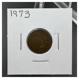1873 Indian Head Cent