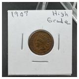 1907 Indian Head Cent