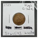 1983 Lincoln Memorial Cent - Struck Broadstrike Er