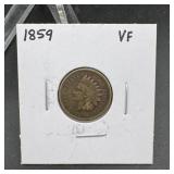 1859 Indian Head Cent