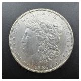 1884 Morgan Silver Dollar High Grade