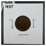 1887 Indian Head Cent